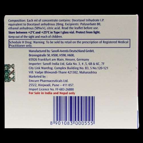 Taxotere 80 mg Injection