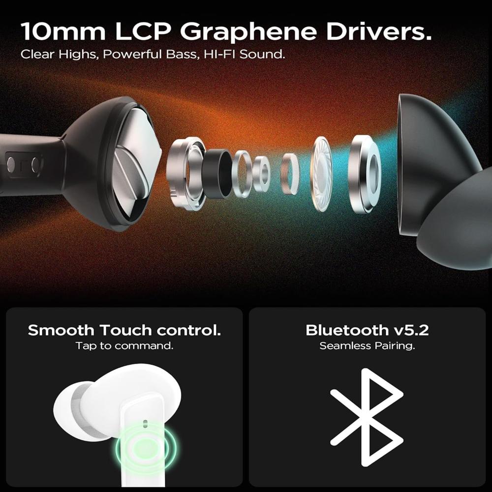 Spigen Audio Earbuds SA-TW P20- Black