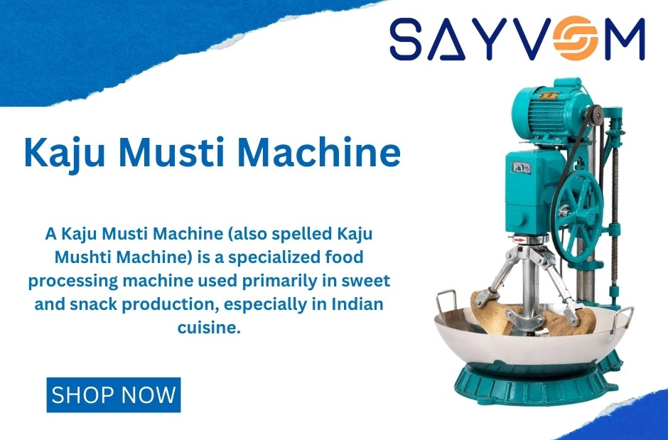 Kaju Masti Machine - Color: Blue