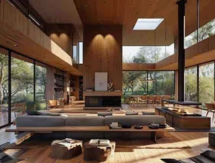 बंगले के लिए आंतरिक सजावट सेवाएं