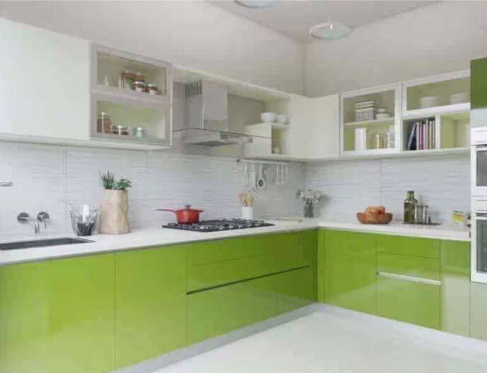 Pvc Modular Kitchen For Home