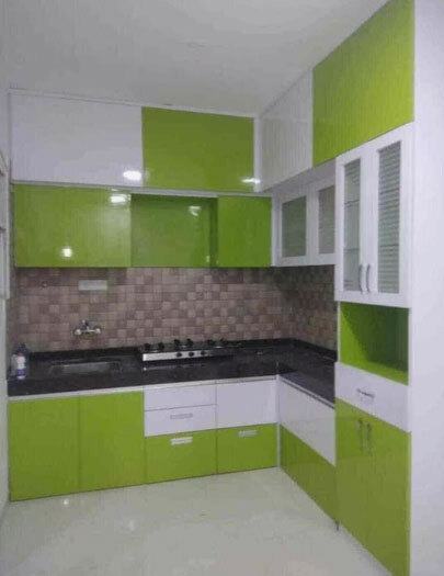 Pvc Modular Kitchen For Home