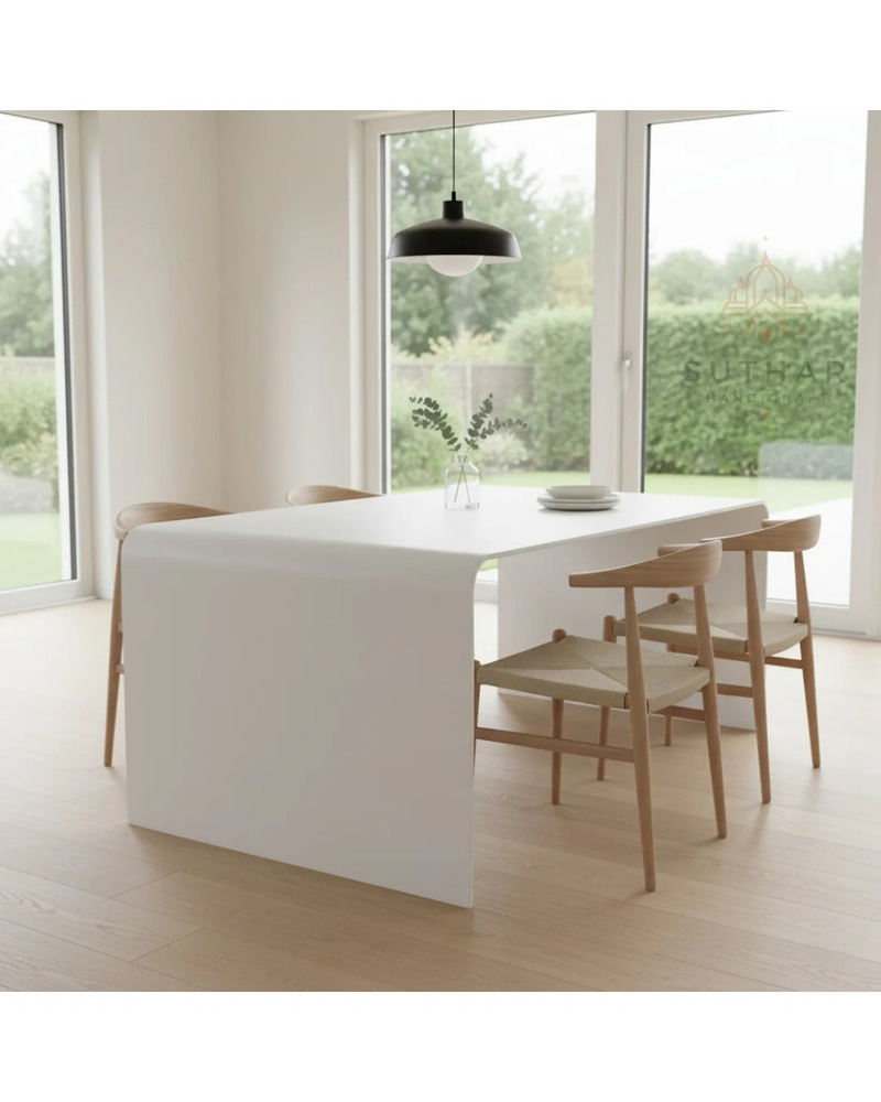 Corian Dining Table With 4 Seater