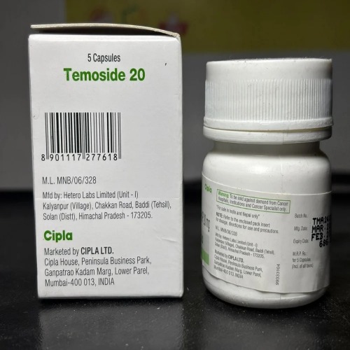 Temoside 20 Mg Capsule - Recommended For: Doctor