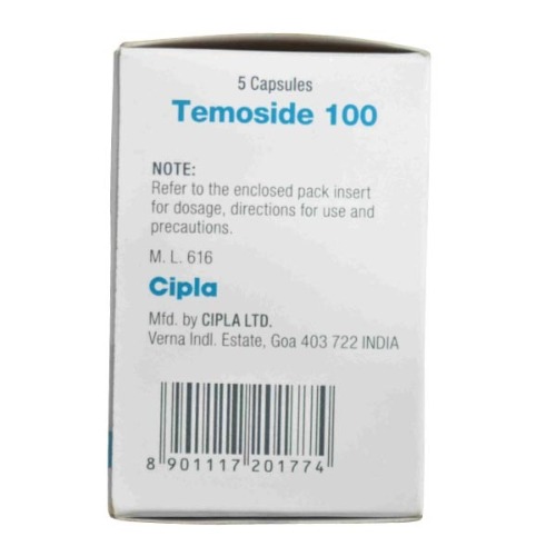 Temoside 100 Mg Capsule - Recommended For: Doctor