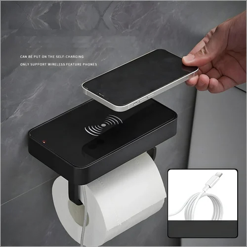 JABON JIBH010 Shelf Wireless Charger Paper Holder