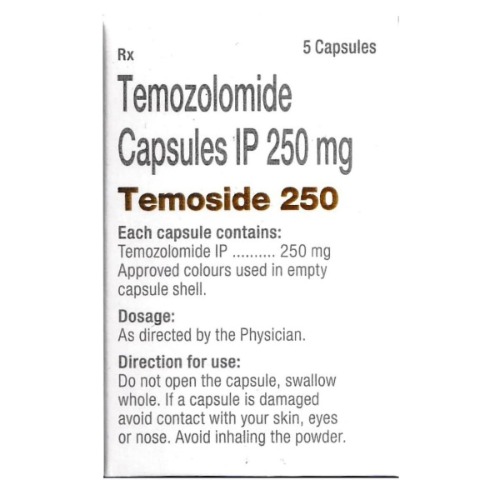 Temoside 250 Mg Capsule - Recommended For: Doctor