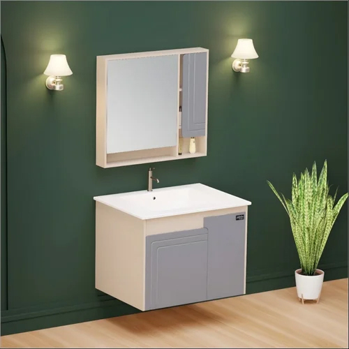 JABON JBV01008A Light Grey Bathroom Vanity Cabinet