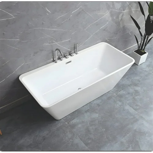 JABON Glenza White Free Standing Bath Tub