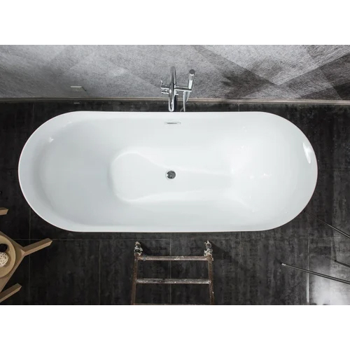 JABON Nexa White Free Standing BathTub