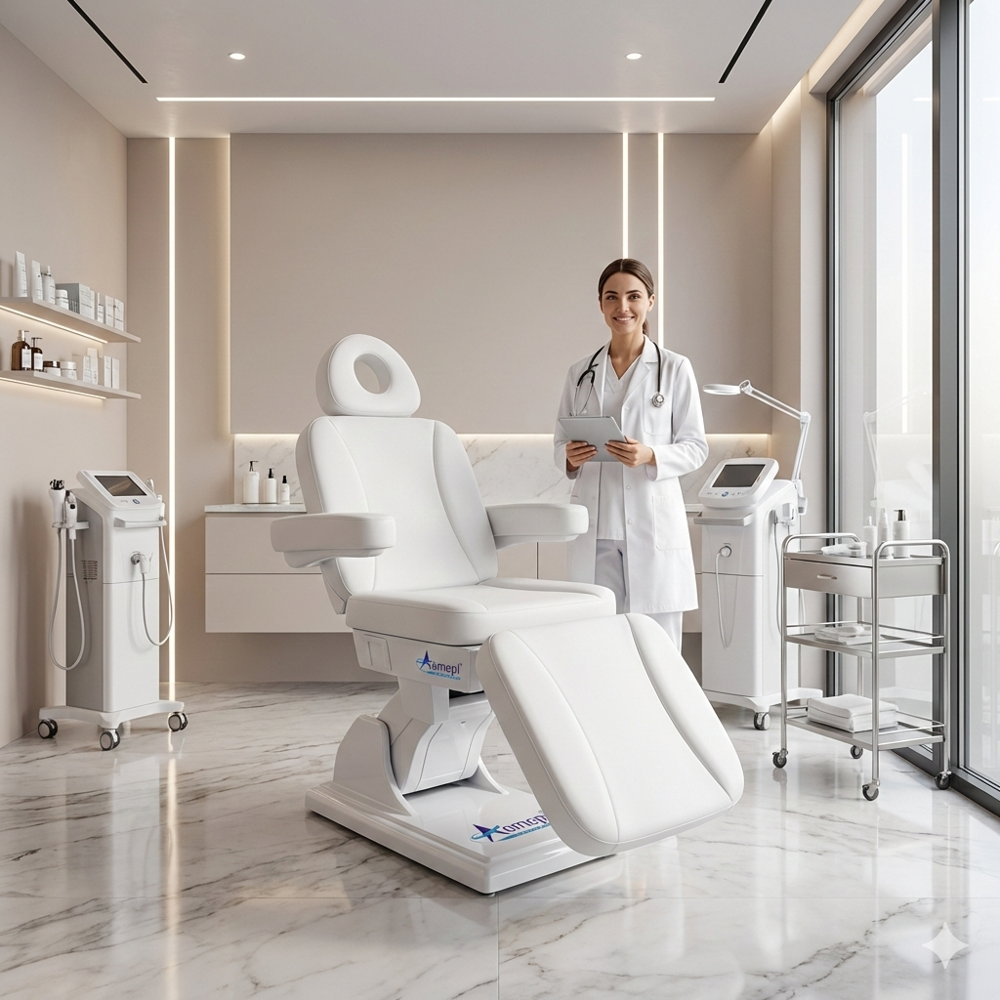 Cosmetology Chair - Application: Dermatology And Hair Transplant Procedures