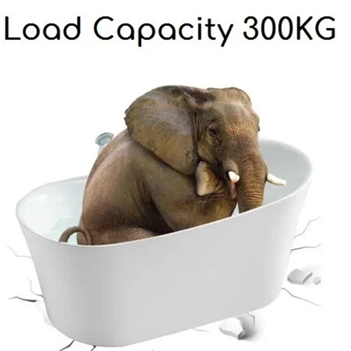 JABON Eris Black Free Standing BathTub