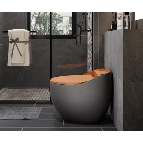 JABON 300mm One Piece Closet S Trape Pearl Toilet Seat JABON