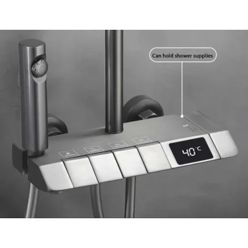 JABON 4 Way JSS01005 Brass Shower Set