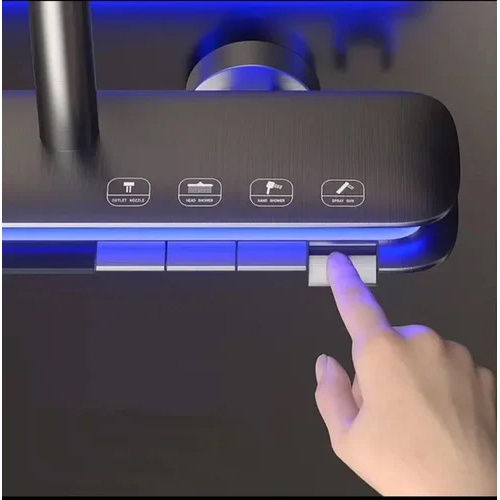 JABON JSS01007 Brass Thermostatic 4 Function Shower Set