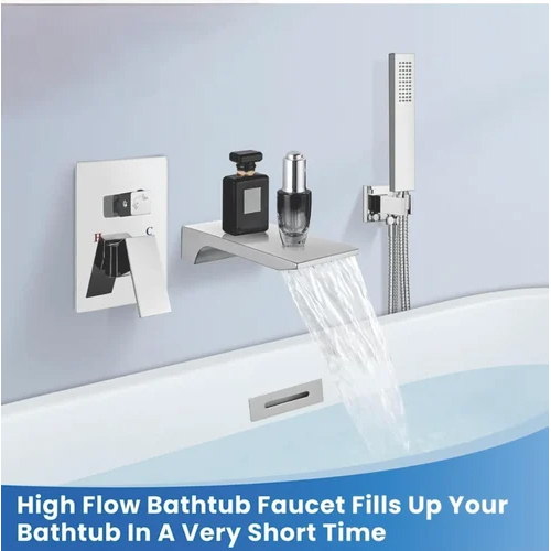 JABON Creek Bathtub Faucet Filler Shower Set