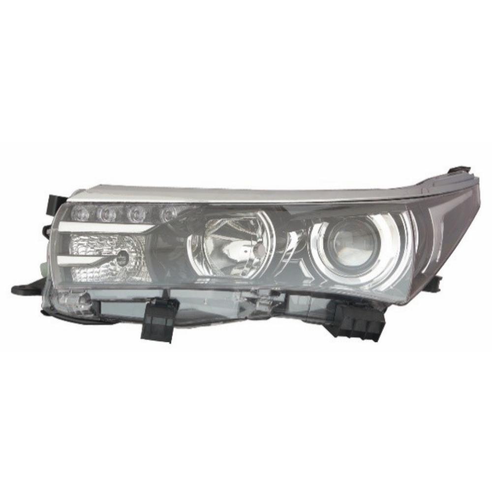 Head Light Assembly For Toyota Altis T-3 (LED) (CHROME STRIPE)