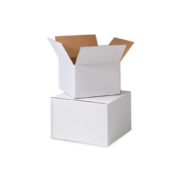 White Corrugated Box