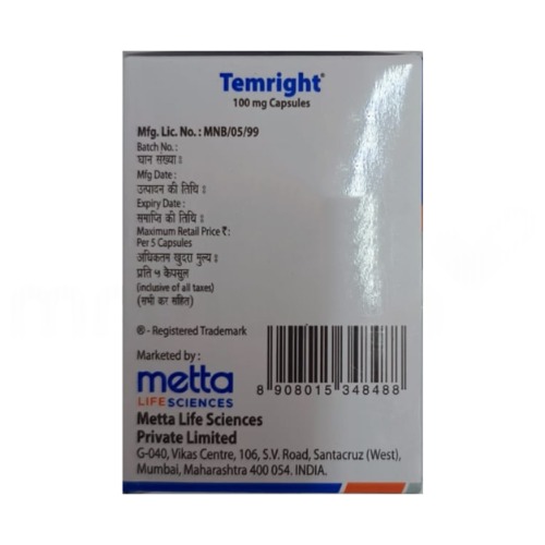 Temright 100 mg Capsule