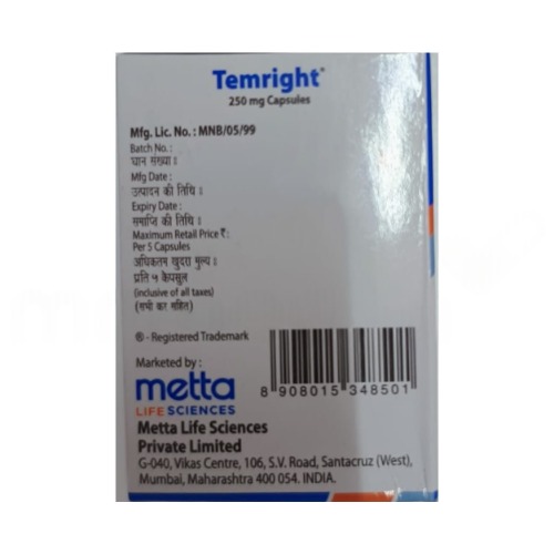 Temright 250 mg Capsule
