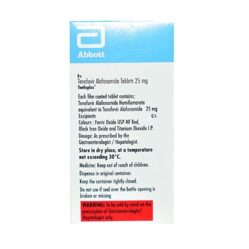 Tenfoplus 25 Mg Tablet - Recommended For: Doctor