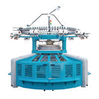 Double Jersey Open-width Knitting Machine - Rugged Open-width Frame, 14-44 Inch Cylinder, Electronic Control Panel, Servo Drive, Adjustable Stitch Density
