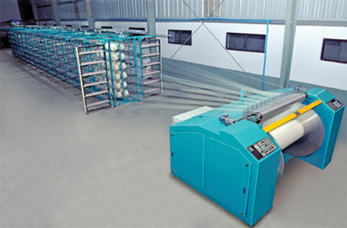 High Speed Direct Warping Machine