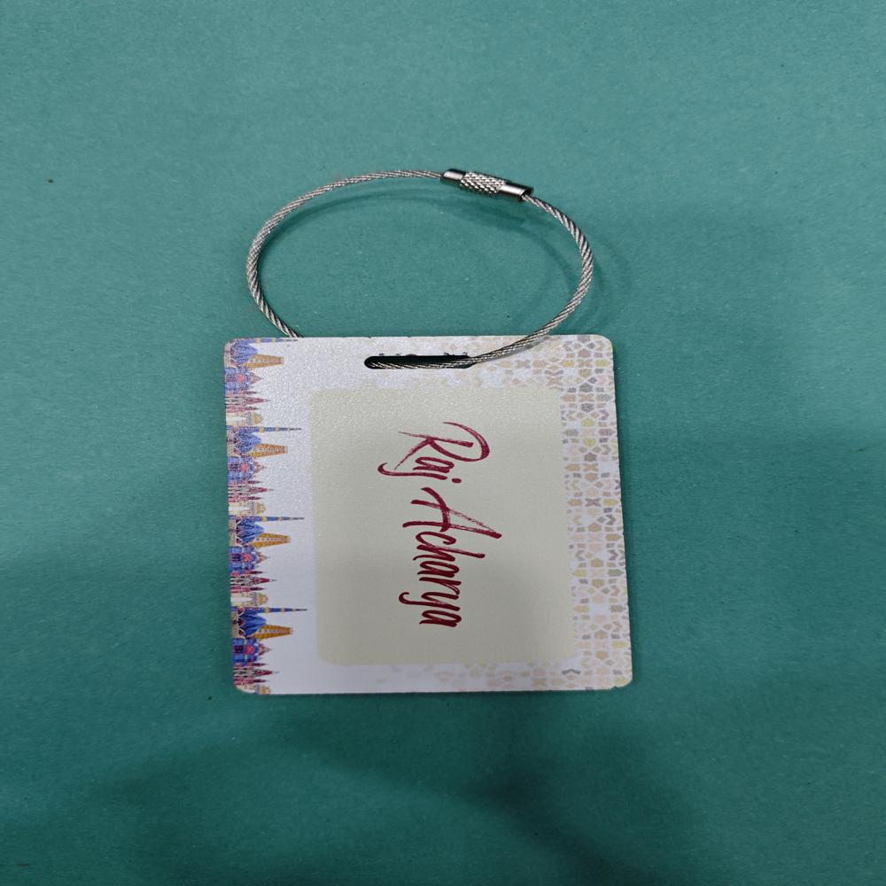 MDF Luggage Tag