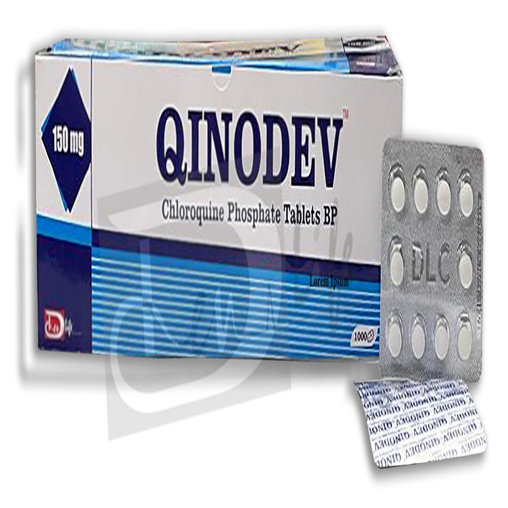 Chloroquine Phosphate Tablets - 250 Mg, White Round, Film-coated | Anti-malarial, Blister Pack, Who Gmp Certified, Oral Use