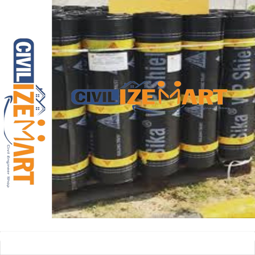 BLACK TAR FELT SHEET 5MM FOR WATERPROOFING