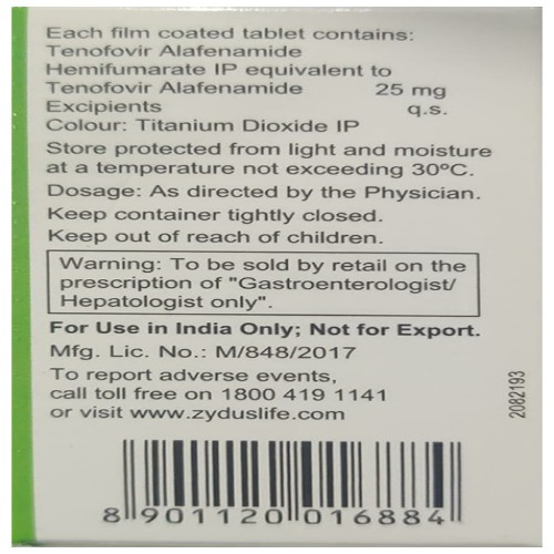 Tenohep Af Tablet - Recommended For: Doctor
