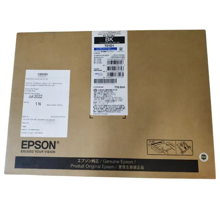 Epson T01D1 Black Ink Cartridge