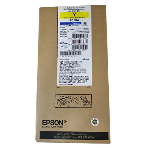 Epson T01D4 Yellow Ink Cartridge