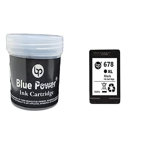 Blue Power 678XL Black Ink Cartridge
