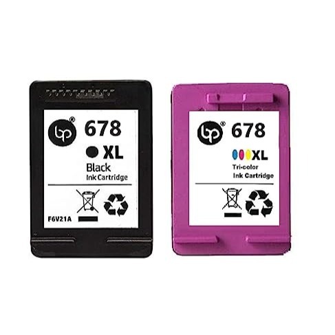 Blue Power 678XL Combo Ink Cartridge