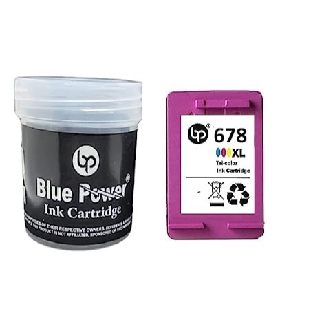 Blue Power 678XL Tri-color Ink Cartridge