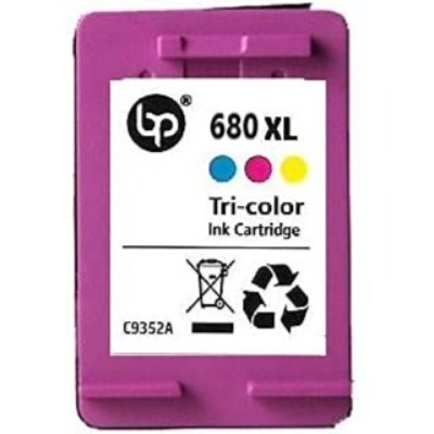 Blue Power 680XL Tri-Color Ink Cartridge Blue Power 680XL Tri-Color Ink Cartridge