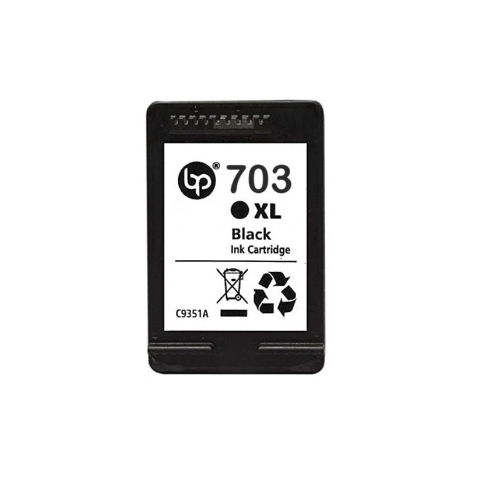 Blue Power 703XL Black Ink Cartridge