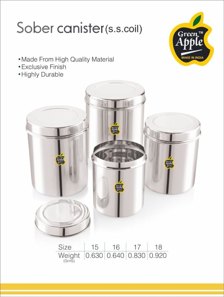 Green Apple Sada Dabba-Ubha Dabba 15-18