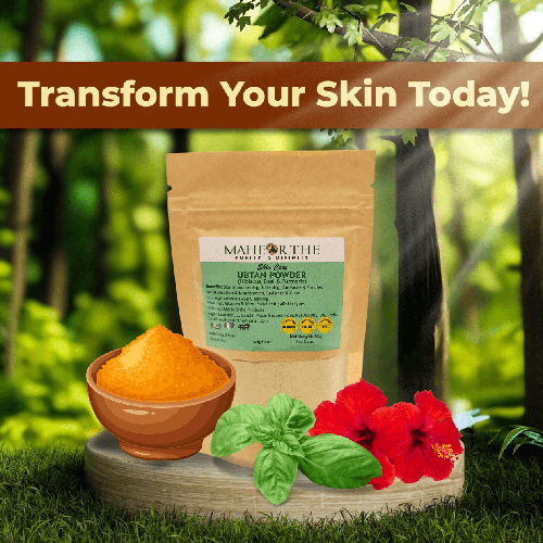 Hibiscus Turmeric And Basil Ubtan