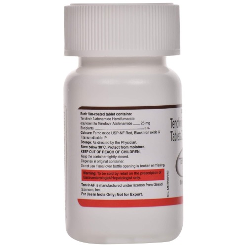 Tenvir AF 25 mg Tablet