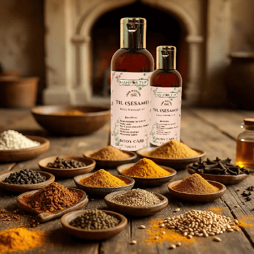 Sesame Body Massage Oil