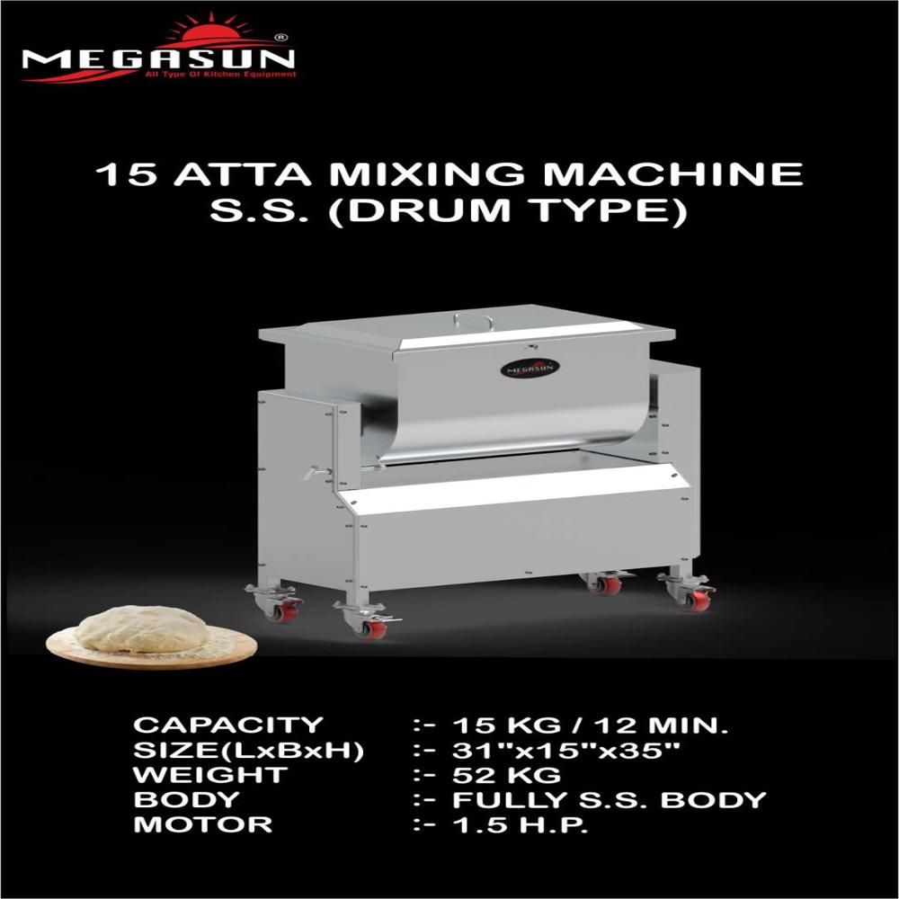 Atta Mixing Machine 15 Kg - Automatic Grade: Fully Automatic ...