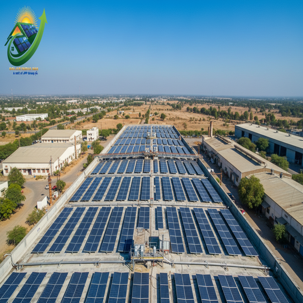 Waaree 5 KW solar rooftop installers