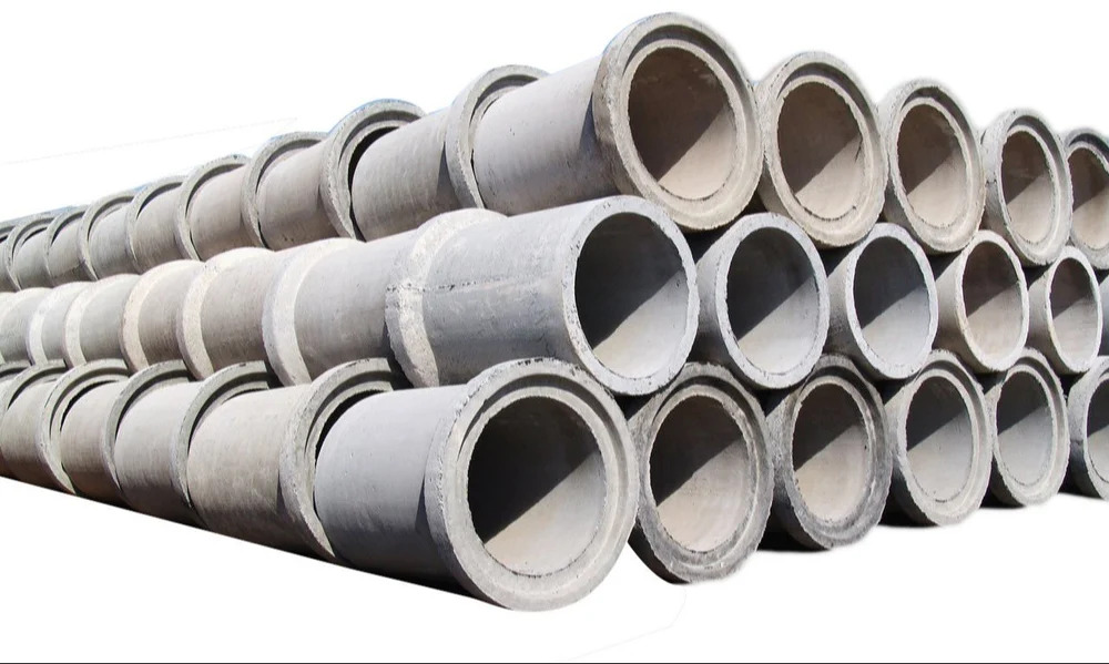 Round Rcc Pipe - Rcc Material, 300 Millimeter Diameter, Grey Color, 62 Mm-130 Mm Thickness | Durable, Reliable, Warranty Included