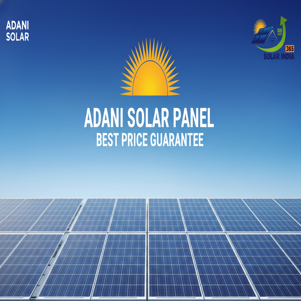 adani solar panels price India