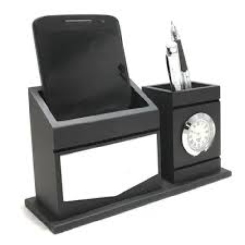 Wooden Desk Organizer Pen and Pencil Stand (SS-157)