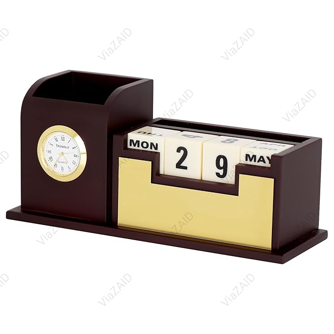 Desk Organizer with Calendar & Pen Stand (SS-158)