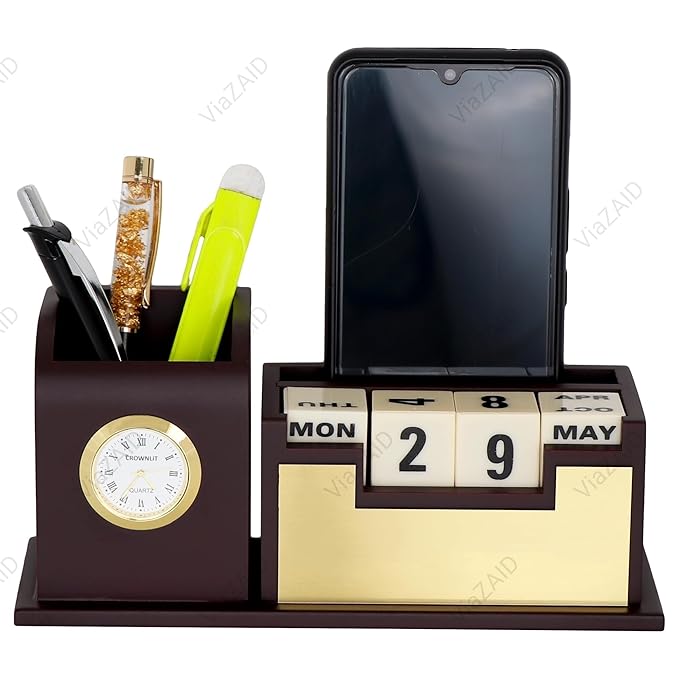 Desk Organizer with Calendar & Pen Stand (SS-158)