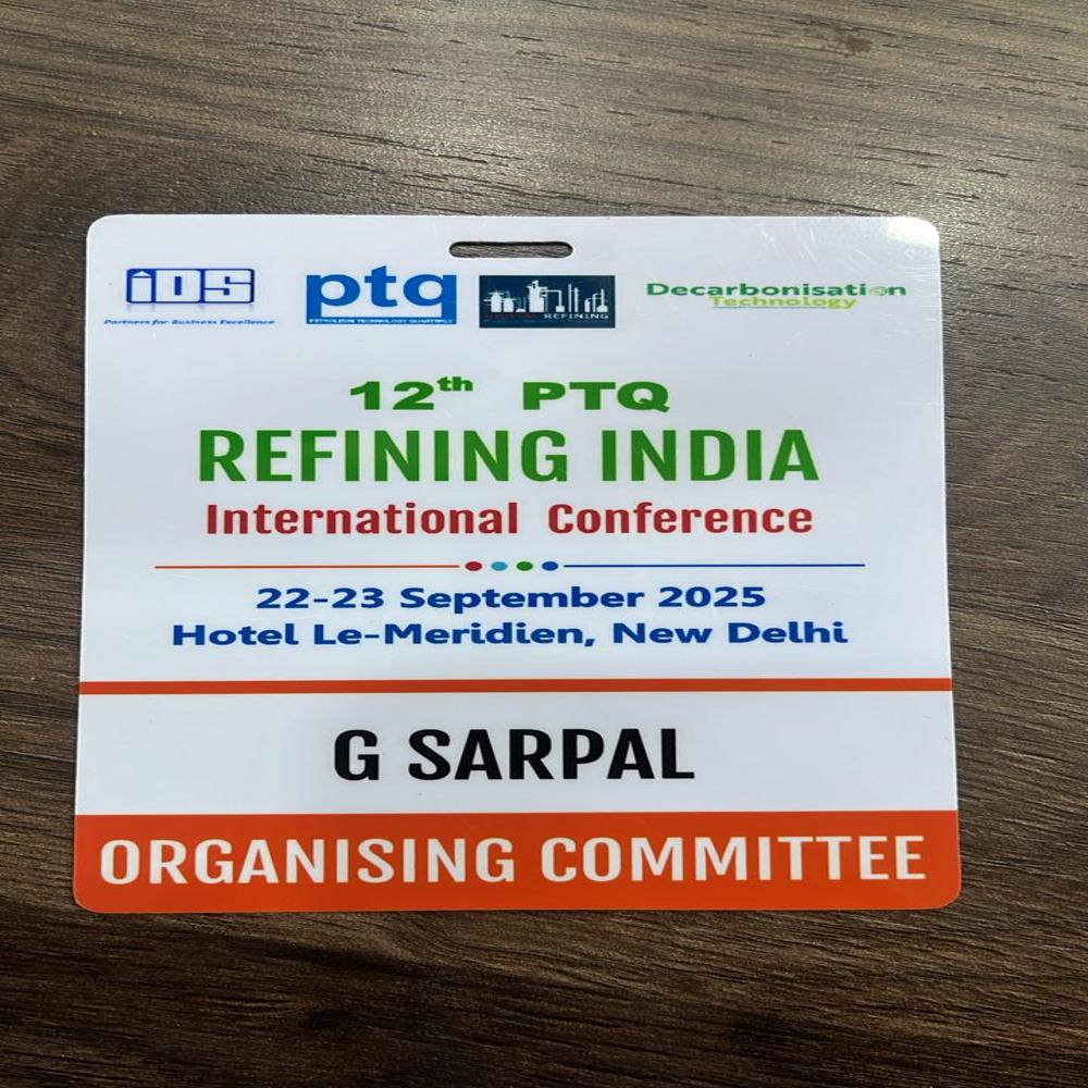 Conference Card - Glossy Upvc, 90x55 Mm, 0.5-1.0 Mm Thickness | Double Sided, One Sided Use, Ideal For Office, College, Exhibitions, Events